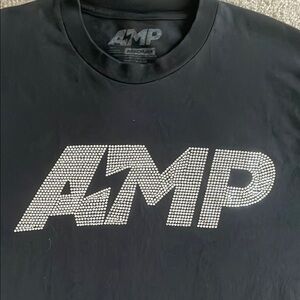 AMP Black Men's T-Shirt